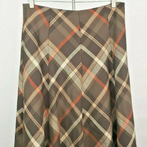 Jones New York Dresses & Skirts - NOT FOR SALE. Jones New York Signature Brown Wool A Line Skirt